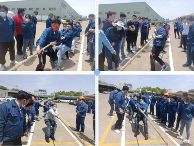 ag贵宾会医药下属浙江ag贵宾会药业组织开展第十六届青年团队拔河比赛