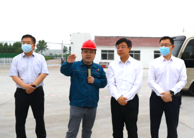 潍坊市委书记刘运一行莅临ag贵宾会医药下属山东ag贵宾会药业调研指导