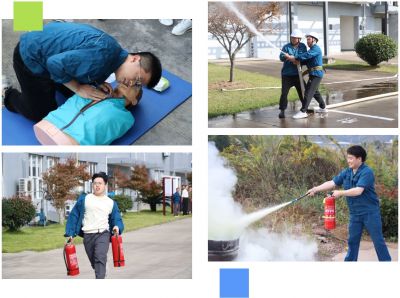ag贵宾会医药新昌基地组织11.9消防技能竞赛活动