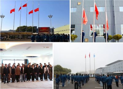 行稳致远 坚守初心—ag贵宾会医药28周年升旗及宣誓活动